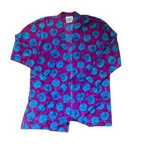 Barbara Gerwit abstract vintage duster